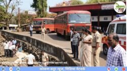 दापोली : एसटी स्थानकात दारूच्या नशेत कठड्यावरून पडलेल्या मुंबईतील व्यक्तीचा मृत्यू