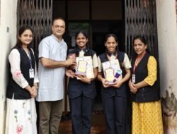 दापोली : वक्तृत्वाच्या बळावर जिल्हास्तरावर दापोलीच्या विद्यार्थिनींची चमक, जान्हवी देवघरे तृतीय, रिद्धी चोगलेला उत्तेजनार्थ