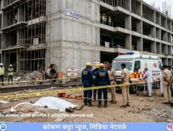 खेड : बांधकाम साइटवर पाचव्या मजल्यावरून पडून कामगाराचा मृत्यू