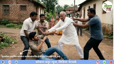 चिपळूण : जावयाला मारहाण, सोडवण्यासाठी गेलेल्या सासऱ्यालाही मारहाण, चौघांविरोधात चिपळूण पोलिसांत गुन्हा दाखल