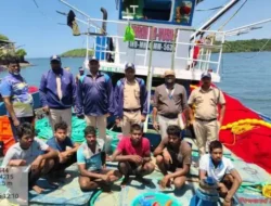 देवगड : समुद्रात अवैध पर्ससीन मासेमारीवर मत्स्य विभागाचा दणका, एक नौका जप्त