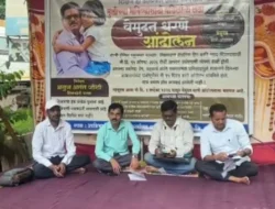 खेड : रोटरी इंग्लिश मीडियम स्कूलविरोधात अनुज जोशी यांचं बेमुदत धरणे आंदोलन, अधिकृत मान्यतेसह कारभाराच्या चौकशीची मागणी