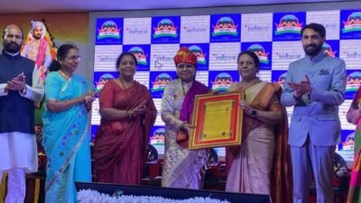 खेड : कदम कुटुंबाच्या मातृशक्तीचा गौरव, ज्योती रामदास कदम यांना राज्यस्तरीय ‘आदर्श माता’ पुरस्कार