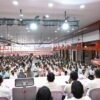 दापोली : शिवसेनेचा भव्य कार्यकर्ता मेळावा, ग्रामपंचायत निवडणुकांच्या पार्श्वभूमीवर योगेश कदमांचे संघटन मजबूत करण्याचे आवाहन