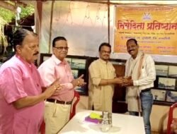 दापोली : पर्यावरणपूरक गणेश विसर्जन करणाऱ्या दापोलीतील नागरिकांचा निवेदिता प्रतिष्ठानतर्फे सन्मान