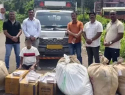 चिपळूण-कराड महामार्गावर गुटख्याची मोठी कारवाई, 10.15 लाखांचा मुद्देमाल जप्त