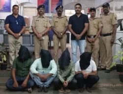 संगमेश्वर : देवरुख सुवर्णकार अपहरण-दरोडा प्रकरण- वर्षभर फरार चार आरोपी जेरबंद, चार आरोपींना कल्याण, नवी मुंबई आणि बारामतीतून अटक, गुन्ह्यातील अर्टिगा कारही जप्त