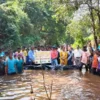 लांजा : विद्यार्थ्यांचे श्रमदान, जावडेत चार बंधारे उभारले! लांजा तालुक्यात पाणीटंचाईवर मात करण्यासाठी पुढाकार