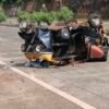 राजापूर : मुंबई-गोवा महामार्गावर वाटूळजवळ अपघात, इनोव्हाची रिक्षाला जोरदार धडक, दोन मुलांसह पाच जण गंभीर