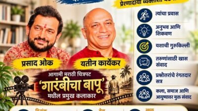 दापोलीत रंगणार ‘युवा प्रेरणा’चा विशेष संवाद; प्रसाद ओक आणि यतीन कार्येकर साधणार तरुणांशी संवाद