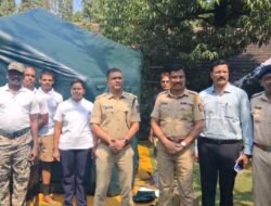 रत्नागिरी : पावसात, जंगलात बंदोबस्त करणाऱ्या पोलिसांना आता ‘टेंट’चा आधार