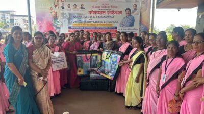 चिपळूण–संगमेश्वरमध्ये डिजिटल शिक्षणाचे नवे पर्व, 50 अंगणवाड्या आणि 10 शाळांना आधुनिक तंत्रज्ञानाची जोड, आमदार शेखर निकम यांच्या प्रयत्नांतून 90 लाखांचा उपक्रम