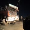 खेड : भोस्ते घाटात ब्रेक फेल झालेल्या ट्रकचा अपघात, सुदैवाने जीवितहानी टळली