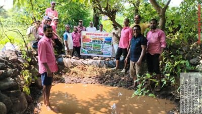 दापोली : हर्णैत लोकसहभागातून जलसंधारणाची किमया! पाळंदे येथे तीन बंधाऱ्यांची उभारणी, ‘गावात बांधूया बंधारे’ उपक्रमाला ग्रामस्थांचा उत्स्फूर्त प्रतिसाद