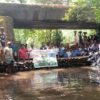 गुहागर : उमराठमध्ये श्रमदानातून सात वनराई बंधाऱ्यांची उभारणी, महिलांसह विद्यार्थ्यांचाही सहभाग